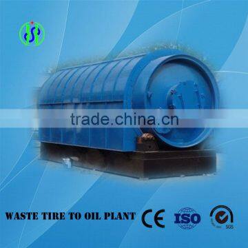 Renewable type tyre recycling plant waste rubber pyrolysis