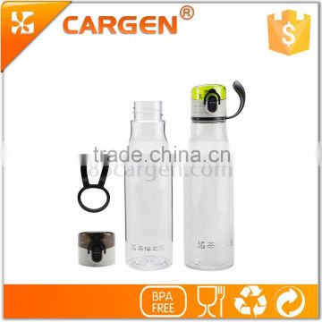 Best selling outdoor sport plastic clear drinking bottle