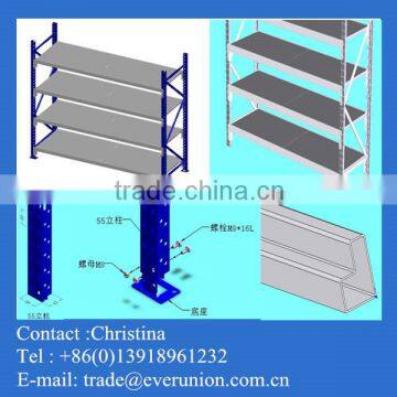 Hi quality light duty shelf with steel board