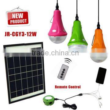 Durable and portable led solar lamp with phone charger China supplier