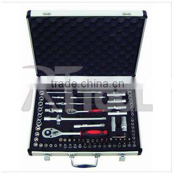 49pcs 1/4" & 1/2" Socket Set, Socket Wrench, High Quality Hand Tools