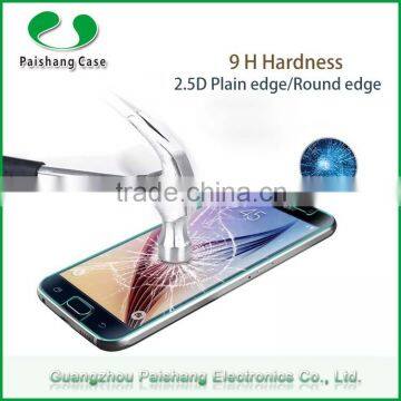 Cell phone privacy screen protector high definition 2.5D ultra thin 9H hardness smart tempered grass for Samsung galaxy s6