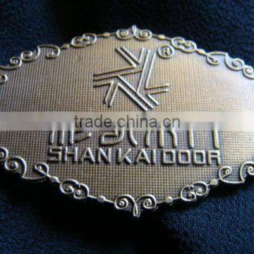 High quality custom metal door nameplates