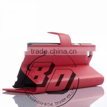 Top Selling Durable Magnetic Flip Leather Wallet Case With Card Slots For Wiko Highway Pure Leather Case Fast Delivery photo-6