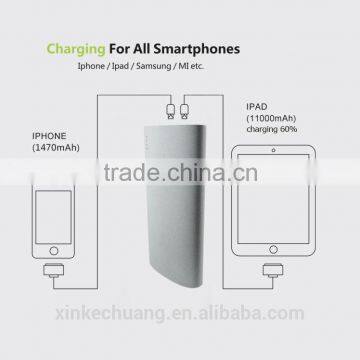 2016 High Capacity Fashion Design Portable Power Bank 20000mah