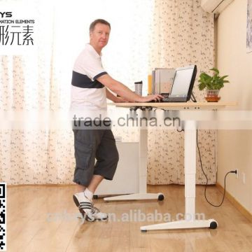 sit and stand adjustable desk