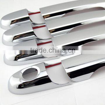2006 2007 2008 2009 2010 2011 Chevy Impala Chrome Plastic Plating Lever Door Handle Covers photo-3