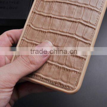 2016 Newest Fashion Crocodile Skin Texture Leather+tpu Phone Cover for Iphone 7/7s photo-4