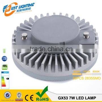 High Quality Led Gx53 Lamp 7w 600lm Glass 2 Years Warranty 80Ra Gx53 Socket Under Cabinet Lights photo-5