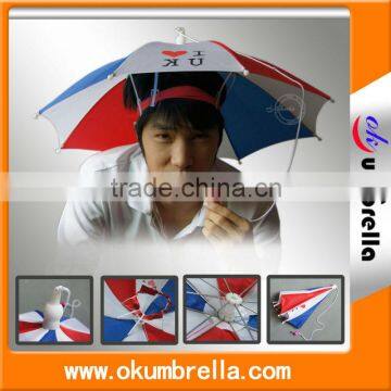 Hot Sell Custome Logo Printed Umbrella Hat