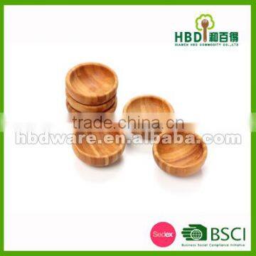 6 pcs small bowls set, bamboo dishes