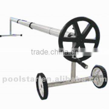 solar cover roller; pool cover reel; solar reel;