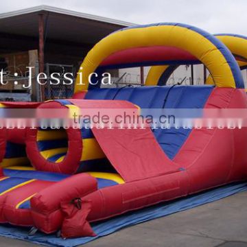 durable 45' Inflatable Obstacle course for sale