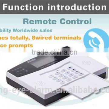 Large LCD 5 Group of Timely Arm/disarm Alarm for Window With Door/window Sensors