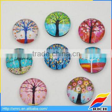 Wholesale glass custom funny fridge magnets cheap for sale