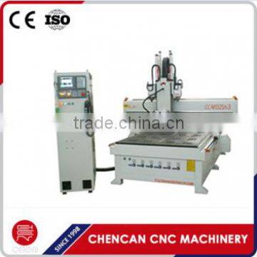 Shandong 1325 4 Axis 3D CNC Wood Carving/Engraving Machine with High Quality