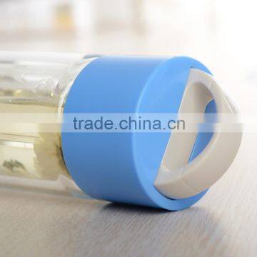 200ml Hot Sale Double Wall Insulated Tea Cup Water Bottle Glass Bottles for Tea With Handle Wholesale photo-6