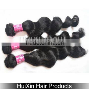 100% Virgin Real Indian Hair Weft, Human Hair Bulk