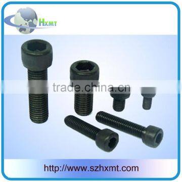 black anodized hexagon socket head screw