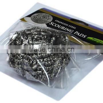 JML 1pcs/ Set Hign Quality Stainless Steel Ball Steel Scourer With Card Packing