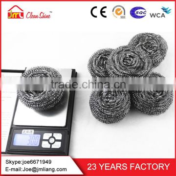 High Quality Wholesale Custom Stainless Steel Scourer Cleaning Ball