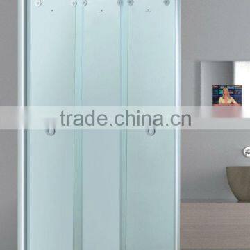 Glass shower enclosure