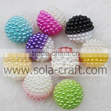 19MM Mix Color Wholesale Imitation Pearl For Jewelry Accessories