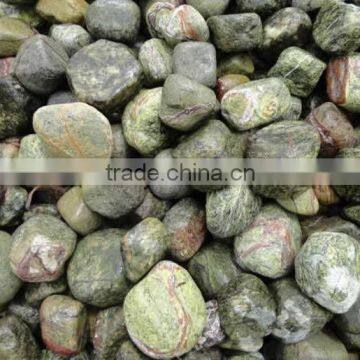 Green marble Pebbles