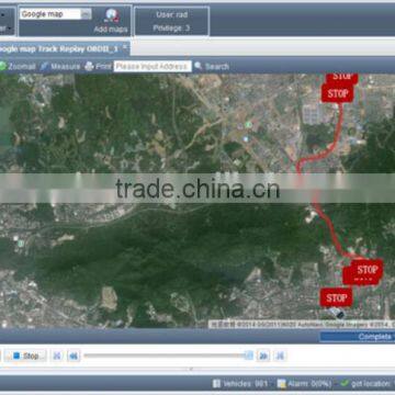 historycal routes replay gps tracking systems for history parking report