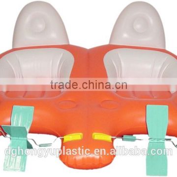 Move pvc inflatable float mesh lounge in double size