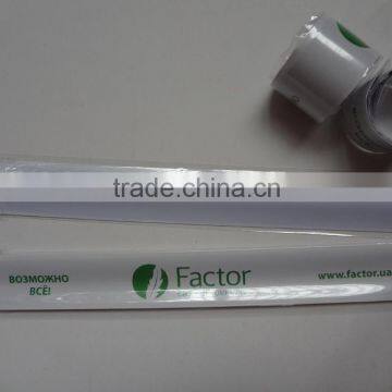 2015 Promotion High Quality Bicycle Safety Custom Reflective Slap Bracelet photo-4