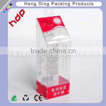 Supplier Transparent Clear Plastic Pvc Box for Lipstick Packaging