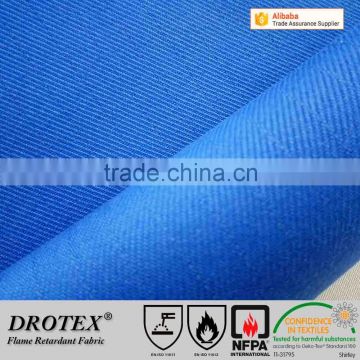 100%cotton Fabric 360gsm Twill 2/2 FR Fabric Waterproof Fire Resistant Fabric