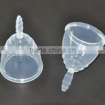 New Arrival Liquid Silicone Menstrual Lady Cup Meet EU Standard photo-2