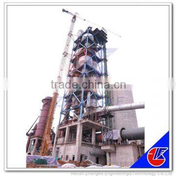 High quality high efficiency cement production line,China cement making plant