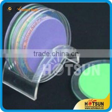 Hot sale colored acrylic drink coasters