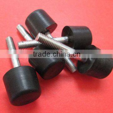 Screw rubber feet