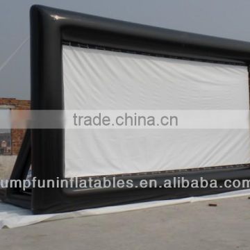 commercial inflatable screen and cheap inflatable movie screen for advertising