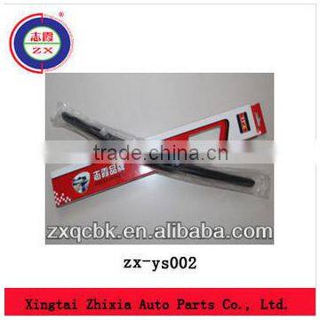 Direct sale ZX factory car universal wiper blade/automobile wiper blade/frameless wiper blade