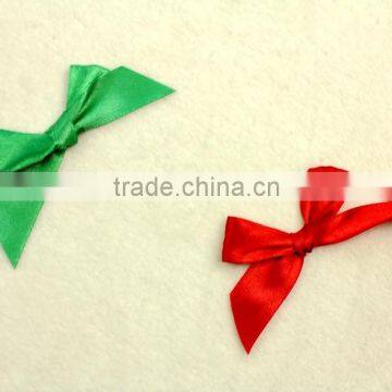 Red and green Ribbon bows for christmas