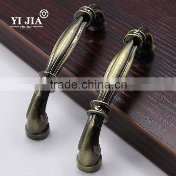 Italian Classical Zinc Alloy Cabinet Door Pulls Handles for Drawers