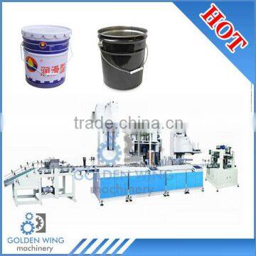 Automatic 18 L Metal Tin Chemcial /Bucket/Barrel/Durm Making Machine Production Line