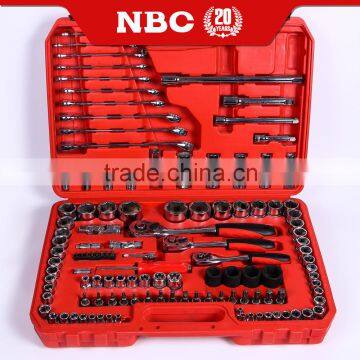 Best Selling 120 pcs Socket Wrench Set Hand Operated Tool Set