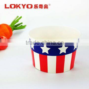 12 oz Ice Cream Paper Cup Disposabe Custom Printed Ice Cream Paper Cup photo-2