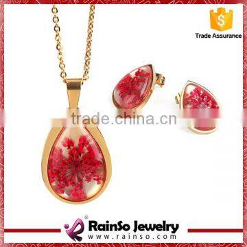 Guangzhou Market Antique Bridal Stud Earring Jewelry Sets