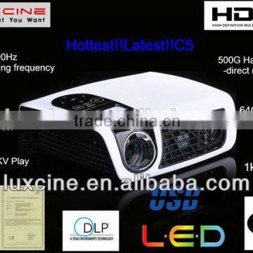 3D Best Hologram Projector / Computer USB Mini Projector / High Lumens Mini Holographic Projector