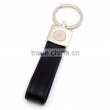 Cheap Wholesale Smooth Custom Rubber Leather Acrylic Metal Keyring photo-6