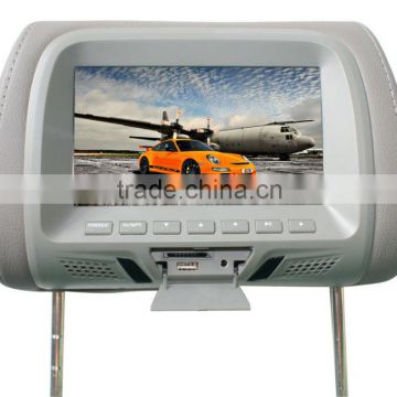 Universal 7" inch car dvd headrest monitor