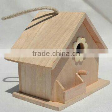 Portable Decorative Wooden Cute Bird Houses