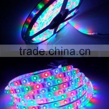 60led/m DC12V led strip light led 3 color light led strip lighting Flexible 3528 diwali holiday light